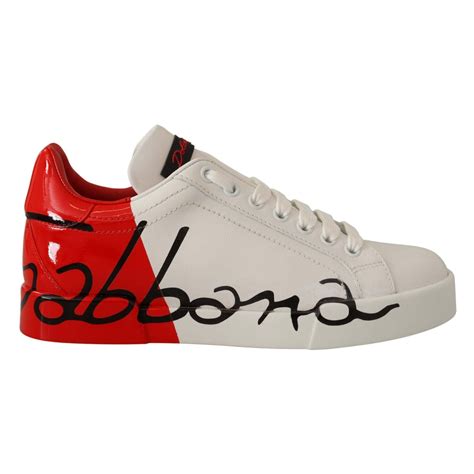 scarpe dolce gabbana rosse e bianche|Scarpe di lusso Uomo: sneakers, stivali .